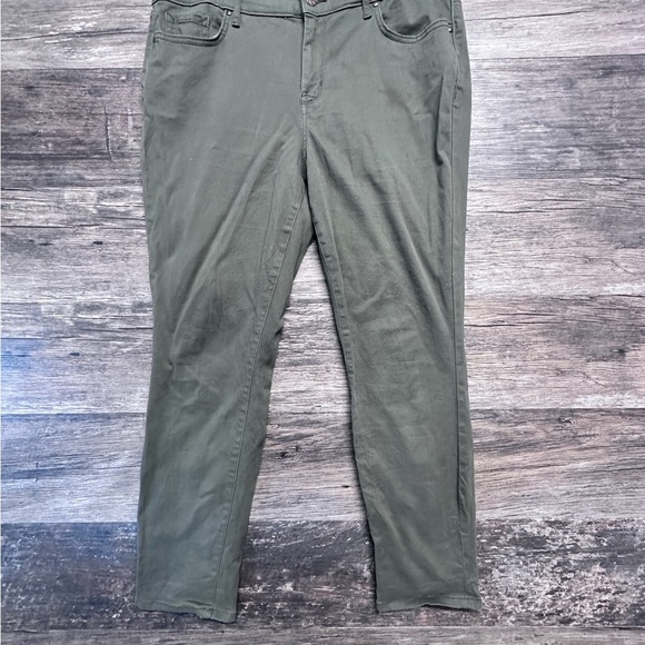 Jessica Simpson Olive Green Jeans Dress Pants Trousers - Picture 1 of 8